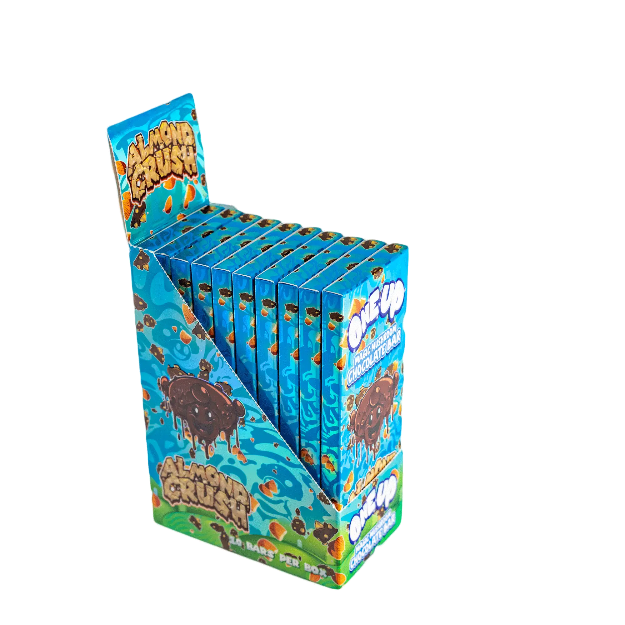 one up mushroom chocolate bar