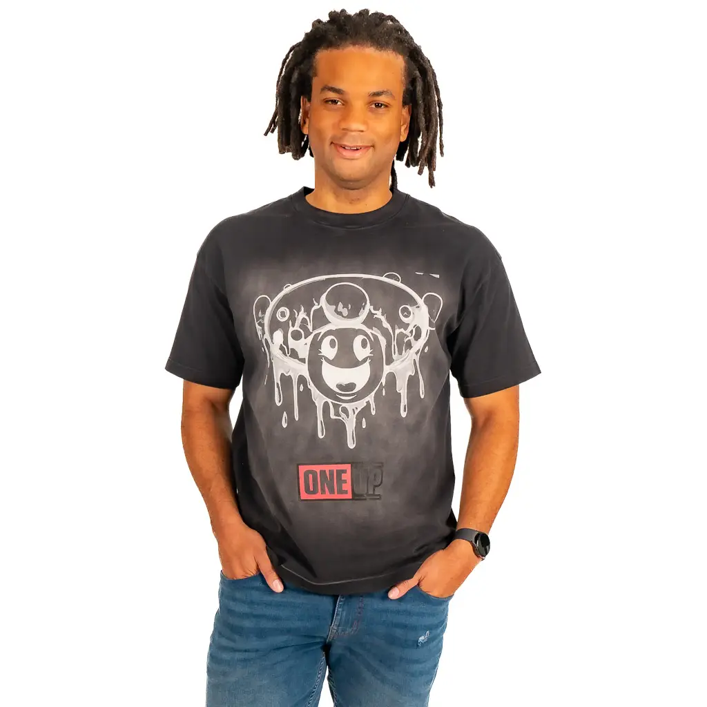 One Up Vintage Smoke Tee - Image 2