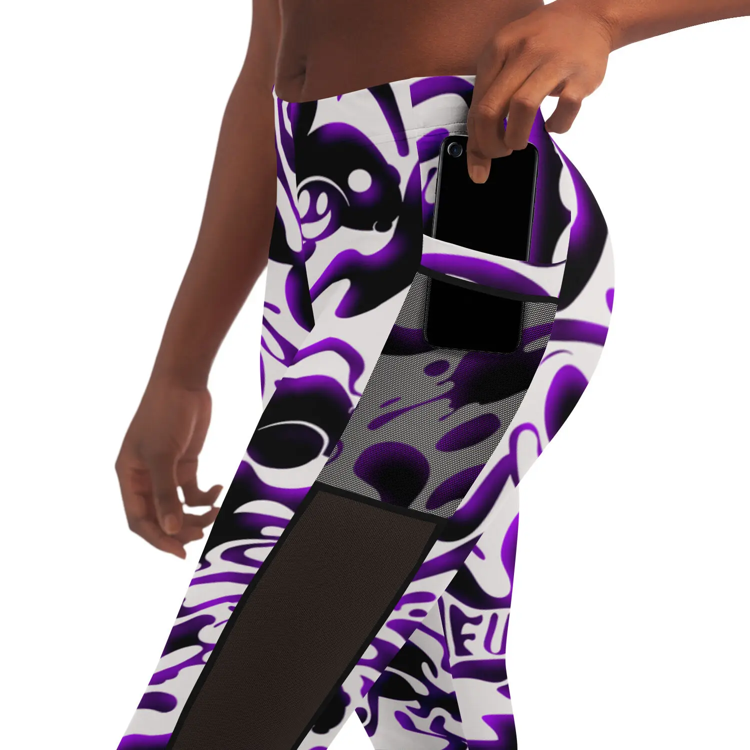 One Up Mesh Pocket Legging - Image 2
