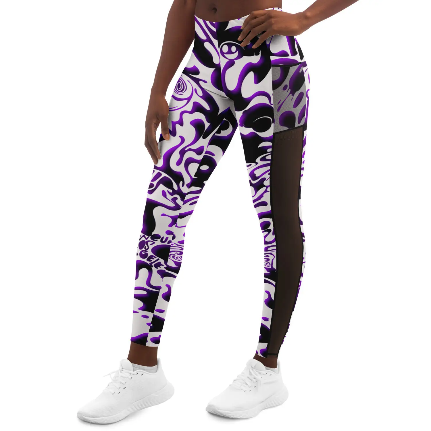 One Up Mesh Pocket Legging - Image 5